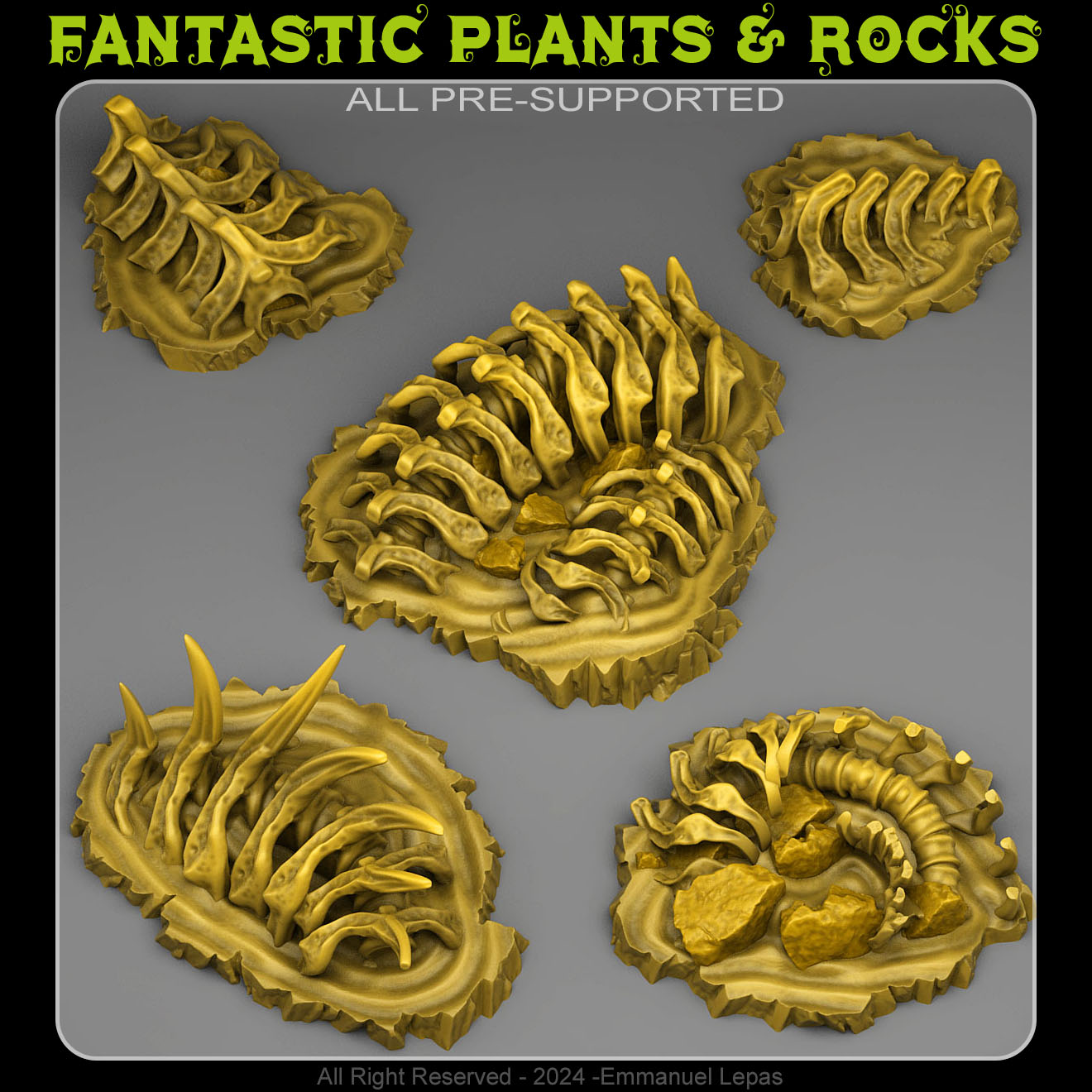 FOSSILIZED MONSTER